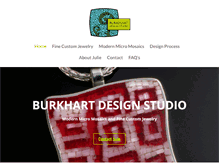 Tablet Screenshot of burkhartdesignstudio.com